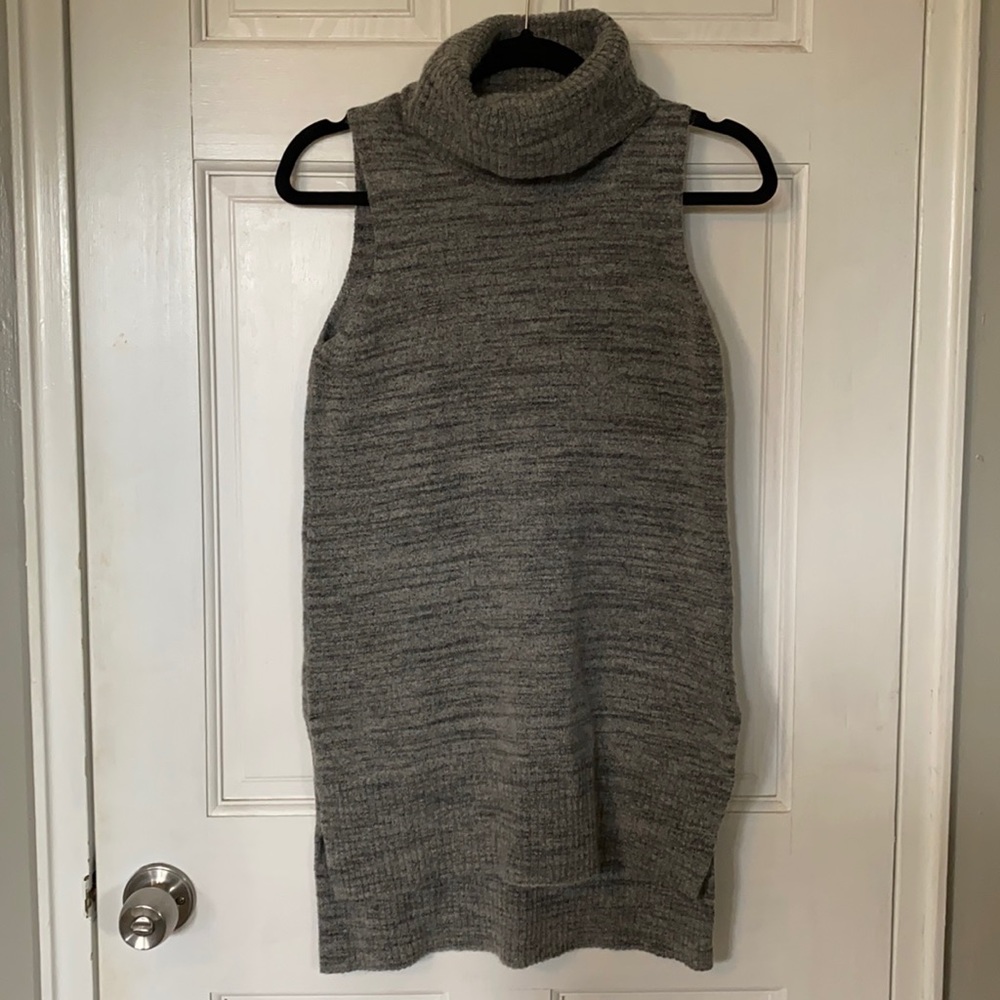 Cynthia Rowley Sleeveless Turtleneck Sweater